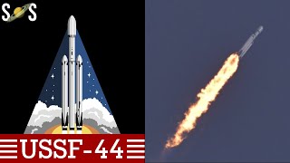 LIVE SpaceX Falcon Heavy Launch | USSF-44 Mission