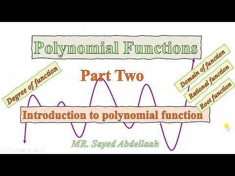 Introduction To Polynomial Functions - Part 2 - YouTube