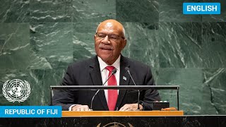 🇫🇯 Fiji - Prime Minister Addresses United Nations General Debate, 78th Session | #UNGA