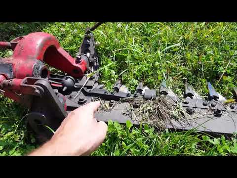Cutting Hay With a Sickle Bar - Tips, Tricks, and Bad Weather Cutting Hay With a Sickle Bar - Tips, Tricks, and Bad Weather