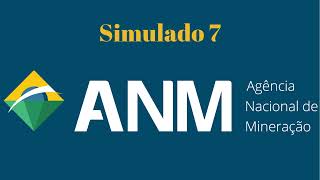 Concurso ANM Simulado 7