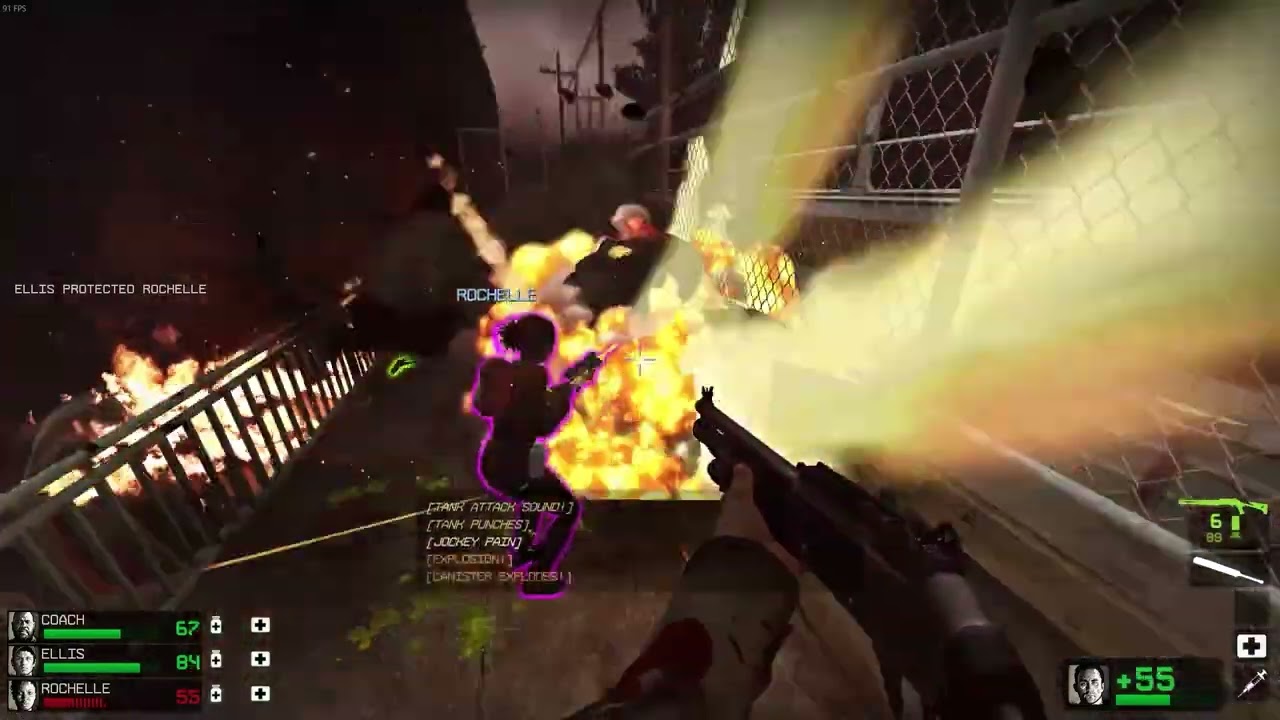 L4d2 But It S Enhanced With Sourcemod Youtube