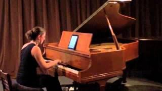 Charles Ives: Piano Sonata No. 1 [1/5] Mvt. I (Andrea Lodge, piano)