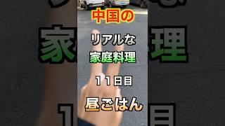 中国のリアルな家庭料理　11日目昼ごはん🇨🇳大きな餃子みたいなのがうまい#ご飯#料理#shorts