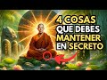 4 COSAS que NUNCA Debes CONTAR a NADIE Si Quieres Tener ÉXITO | HISTORIA BUDISTA | Sabiduría ZEN