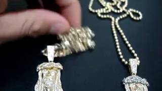 LAX Jewelry Co. Exclusive Micro Jesus Pieces Kanye West