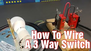 How to wire a 3 way switch.