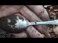 found a big 44 gram sterling spoon metal detecting treasure valley