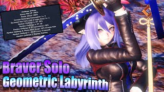 [PSO2:NGS] Geometric Labyrinth BrBo Solo S rank Score 3711391