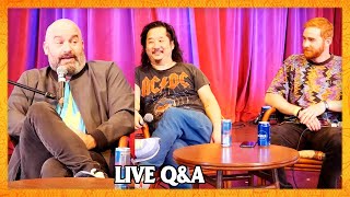 Andrew Santino, Bobby Lee, and Tom Segura Answer Fan Questions  | Bad Friends Clips