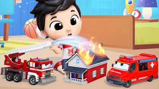 Fire Truck Rescue Pet Cat | Pat A Cake | Old MacDonald Had a Farm #appMink Kids Song & Nursery Rhyme