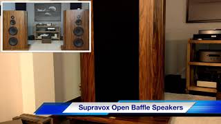 Supravox Open Baffle Speakers