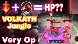 《ahq Rush 》New OP Hero Volkath Jungle!! Why So Op..!!!