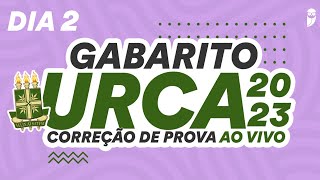Gabarito URCA 2023 – Correção de prova AO VIVO | Dia 2