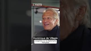 Dominique de Villepin s'exprime sur Bruno Retailleau et la diplomatie française