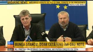 Presedintele CJ Braila jigneste o jurnalista