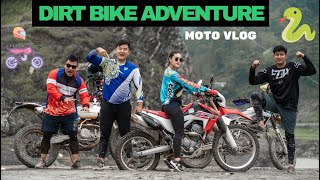 OFFROAD with RUPESH TYCO to Markhu || CROSSFIRE GR7 || CRF 250L || MOTOVLOG NEPAL