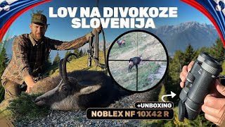 Slovenija Lov na Divokoze| Unboxing Noblex NF 10x42 R| Chamois hunting in Slovenia E215