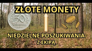 Niedzielne poszukiwania i złote monety #poszukiwania  z #xpdeus #wykopki #metaldetecting