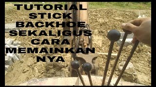 TUTORIAL CARA MENGOPRASIKAN BACKHOE LOADER BUAT PEMULA