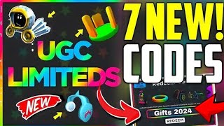 CHRISTMAS! 🎄 UGC LIMITED ROBLOX CODES JANUARY IN 2025| ROBLOX UGC LIMITED ROBLOX CODES JANUARY 2025🎁