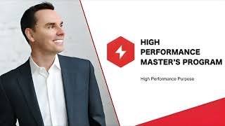 Brendon Burchard – High performance master’s Program High Performance purpose -  2023 - 9