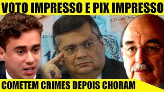 FLAGRANTE! B0LS0NARlSTAS AC0ITAM CRIMIN0S0S DO PIX! DEPOIS DO VOTO IMPRESSO O PIX IMPRESSO!