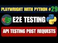 Playwright with Python #29 - POST API Requests | Create Users & Validate Responses