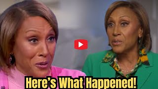 Heartbreaking Moment!Robin Roberts BREAKS DOWN in Tears on GMA!What Made Her Cry?
