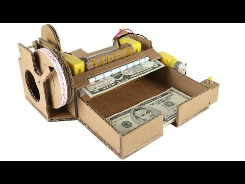 How To Make Money Counting Machine - Cardboard How To Make Money Counting Machine - Cardboard