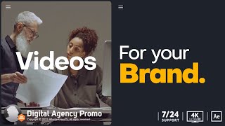Digital Agency Promo / Corporate Opener - After Effects Template