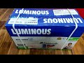 luminous rc18000st short tubular inverter battery unboxing luminous red charge rc18000sat 150ah