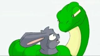Snake Eats Rabbit Animation
