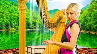 Best Relaxing Music 😌 Heavenly Harp Instrumentals 😌 Healing Music