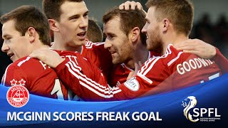 Niall McGinn cross sneaks in at the back post!