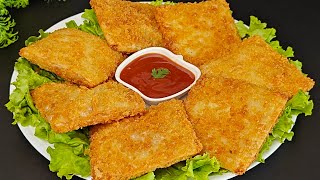 Crispy Chicken Box Pattice | Crispy Chicken Snack Recipe | Make and Freeze Recipe