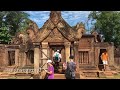 banteay srei temple siem reap province ប្រាសាទបន្ទាយស្រី ខេត្តសៀមរាប