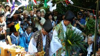 鎌倉御霊神社、例大祭・面掛行列