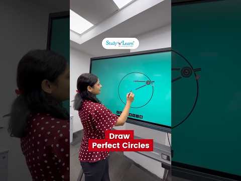 65 Inch Flat Screen Interactive Smart Board – How to Use the Smart Board Compass – Math Tools