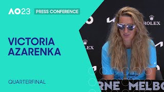 Victoria Azarenka Press Conference | Australian Open 2023 Quarterfinal
