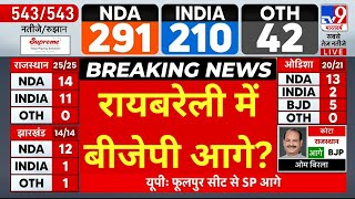 Lok Sabha Election Results Updates LIVE: रायबरेली में बीजेपी आगे? | Rahul Gandhi | Breaking News