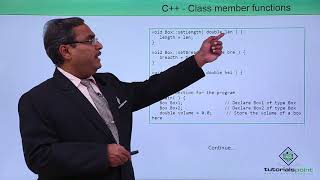 C++ - Class Member Functions
