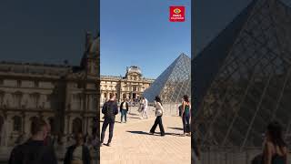 The Louvre Museum - the biggest and most visited museum in Paris