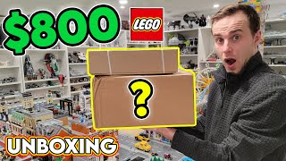 $800 Mystery LEGO Unboxing!!