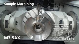 M3-5AX  / M4-5AX | 5-Axis Machining Center | Hwacheon Asia