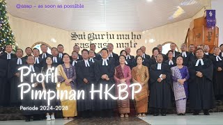 profil pimpinan #hkbp serta 32 praeses periode 2024-2028