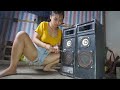 Female mechanic: Restoration - Genius girl maintenance, repair music Bluetooth Speakers