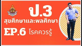 วิชาสุขศึกษาและพลศึกษา ชั้นประถมศึกษาปีที่ 3 เรื่อง โรคควรรู้