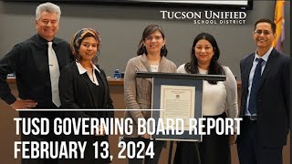 TUSD1 -TUSD Governing Board Report 2.13.204_1