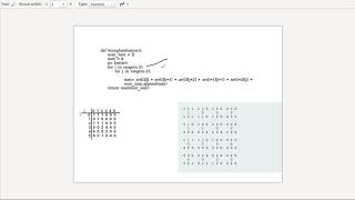 Two Dimensional Array- Data structure | Hacker rank solution | Full explanation.
